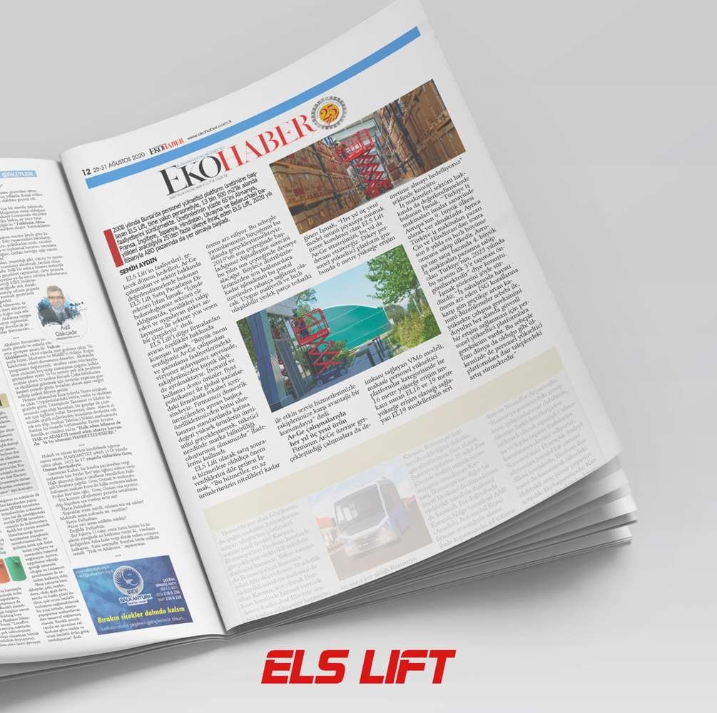 ELS Lift İhracatta Hedef Yükseltti